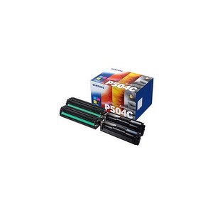 Samsung 504c pack 4 toners noir et couleurs su400a (clt-p504)