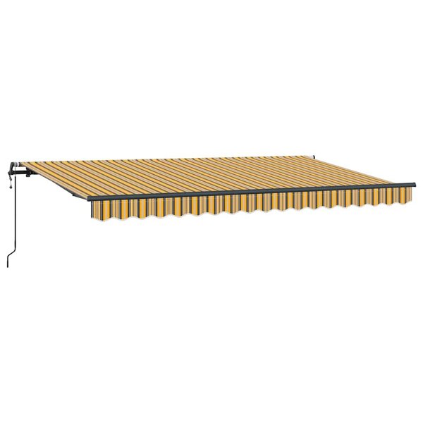 vidaXL Auvent Rétractable Multicolore 400 x 200 cm