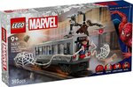 LEGO Marvel 76321 – Scène du train Spider-Man contre Docteur Octopus 393 pièces dès 9 ans.