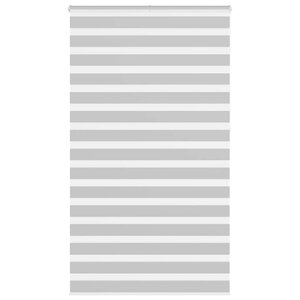 vidaXL Store zèbre gris clair largeur du tissu 115 9 cm polyester