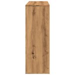 vidaXL Bibliothèque/Séparateur de pièce chêne artisanal 100x33x94 5 cm