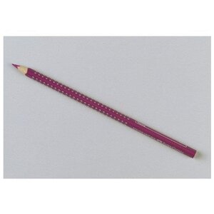 Crayon couleur COLOUR GRIP Triangulaire Aquarellable Pourpre rose à l'unité FABER-CASTELL