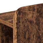 vidaXL Cabinet de Tête de Lit Bois ancien Bois d'ingénierie