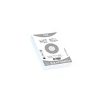 Paquet de 100 Fiches BRISTOL BLANC 100/150 5X5 S/FILM EXACOMPTA