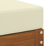 vidaXL Banc de Jardin Bois d'Acacia Massif Naturel