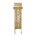 vidaXL Pergola de jardin avec toit et banc Bois de pin imprégné