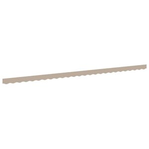 vidaXL Bande de auvent Beige 5.8 x 0.2 m Toile