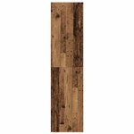 vidaXL Armoire avec étagère Bois ancien Bois d'ingénierie