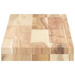 vidaXL Étagère flottante 100x20x4 cm bois d'acacia massif non traité