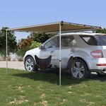 vidaXL Auvent de camping-car et caravane 3x2x2 15 m Beige