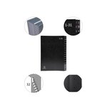 Trieur rigide Ordonator économique 32 compartiments numériques 24 x 32 Noir EXACOMPTA