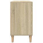 vidaXL Armoire salle de bain chêne sonoma 80x33x60cm bois d'ingénierie