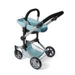 Bayer Chic 2000 712-18 - Siège auto pour poupée avec adaptateur - Étoile turquoise