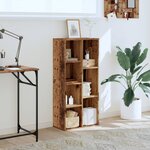 vidaXL Bibliothèque vieux bois 50x25x105 cm bois d'ingénierie