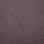 vidaXL Canapé à 2 places tissu taupe
