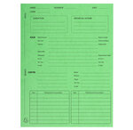 Paquet 25 chemises Avocat Imprimées Procédure 265g Vert EXACOMPTA