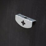 Miroir mural rond diamètre 50 cm blanc 03_0007916