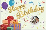 Pièce de monnaie en Argent 50 Cents g 15.57 (1/2 oz) Millésime 2025 Happy Birthday HAPPY BIRTHDAY 1/2