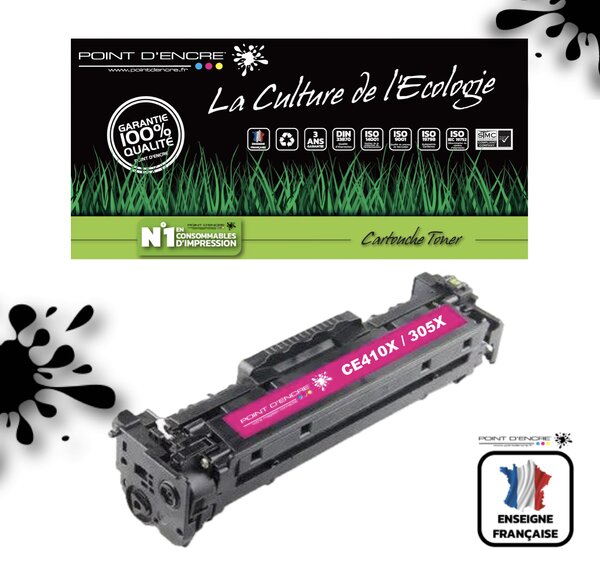 305X / CE410X - MAGENTA  - Grande capacité