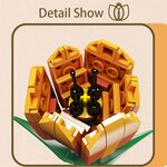 Mould King 24013 - Ensemble de construction de tulipes