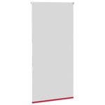vidaXL Store enrouleur occultant rouge largeur du tissu 80 7 cm