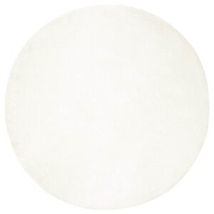 vidaXL Tapis en Fourrure Synthétique de Lapin Olite Crème Ø 120 cm