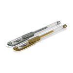Ensemble de stylos à encre gel 'Classic'  doré/argenté HAMA