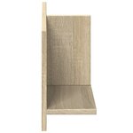 vidaXL Armoire murale 70x16 5x30 cm chêne sonoma bois d'ingénierie