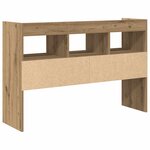 vidaXL Buffet chêne artisanal 105x30x70 cm bois d'ingénierie