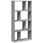 vidaXL Bibliothèque sonoma gris 60x20x120 cm bois d'ingénierie