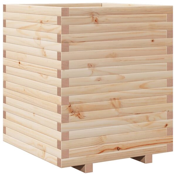 vidaXL Jardinière 60x60x72 cm bois de pin massif