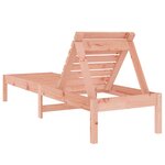 vidaXL Chaises longues lot de 2 199 5x60x74 cm bois massif de douglas