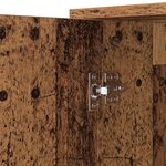 vidaXL Buffet Bois Ancien 100 x 33 x 75 cm Bois d'ingénierie