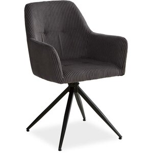 Chaise de salle à manger oeuf moderne gris
