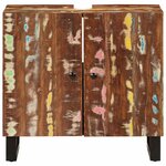 vidaXL Meuble d'évier 62x33x58 cm bois de récupération et d'ingénierie