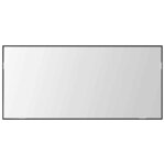vidaXL Miroir de salle de bain avec miroir Chêne noir 80 x 8 5 x 37 cm