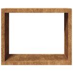VidaXL Étagère à bois 100x40x80 cm acier résistant aux intempéries