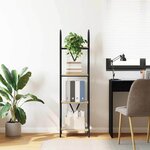 vidaXL Étagère Chêne sonoma 40 x 30 x 146 cm Bois d'ingénierie