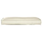 vidaXL Coussin Crème 120 x 40 x 12 cm Tissu Oxford