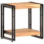 vidaXL Table d'appoint 40x30x40 cm Bois d'acacia massif
