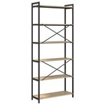 vidaXL Bibliothèque Chêne sonoma 80 x 30 x 188 cm Bois d'ingénierie