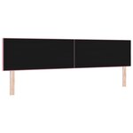 vidaXL Tête de lit avec tête de lit Rose 200 cm Cuir synthétique