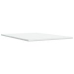 vidaXL Sommier à lattes de lit avec matelas Bleu 160x200 cm Tissu