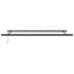 vidaXL Auvent Rétractable Multicolore 500 × 300 cm Tissu et Métal
