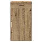 Buffet vidaXL en chêne artisan 30x42 5x93 cm en bois d'ingénierie