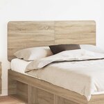 vidaXL Tête de lit Chêne Sonoma 160 cm Bois d'ingénierie