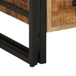 vidaXL Cabinet de chevet 40 x 35 x 50 cm bois de manguier massif