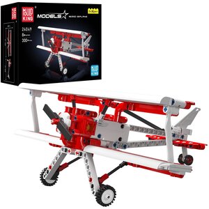 Mould King 24049 - Biplan rouge