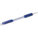 Porte-mine pentel fiesta 0.7mm rechargeable grip caoutchouc gomme avec capuchon corps bleu x 12 pentel