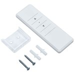 vidaXL Auvent rétractable automatique bleu et blanc 5x3 m